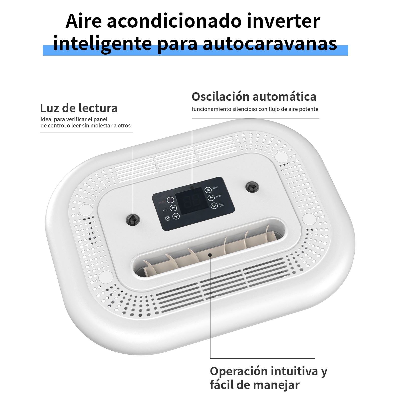 ClimWagon K202 Series - Pro DC Inverter RV Air Conditioner (12V/24V)